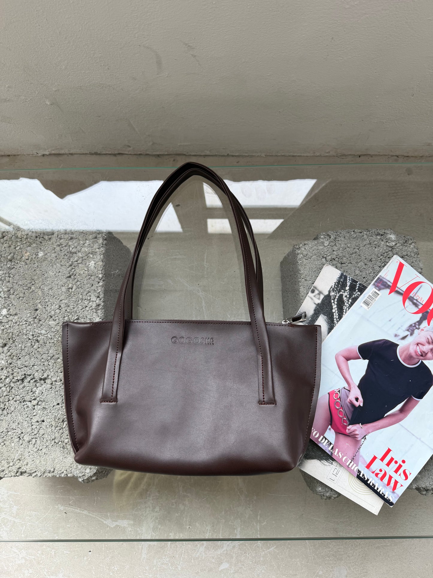 “Sarah bag” ტყავის და ზამშის მოდელი