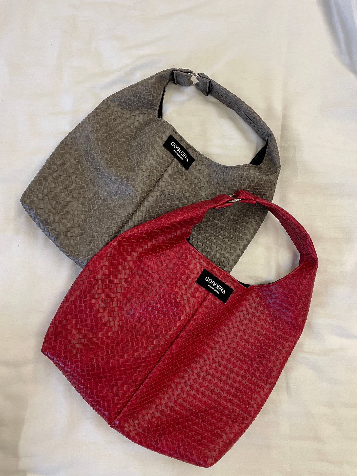 წითელი ჰობოს ჩანთა/Red Hobo bag
