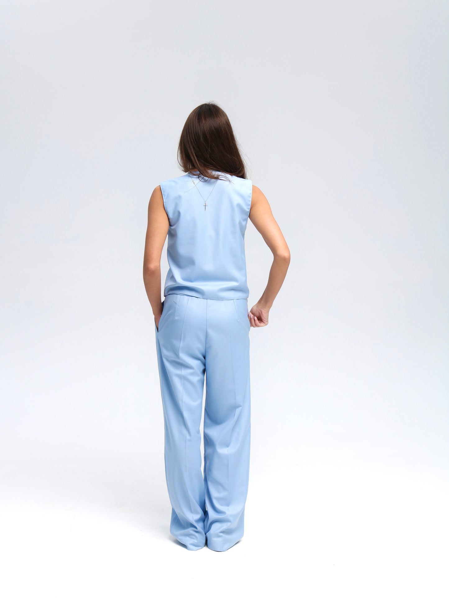 ცისფერი შარვალი/Baby blue pants