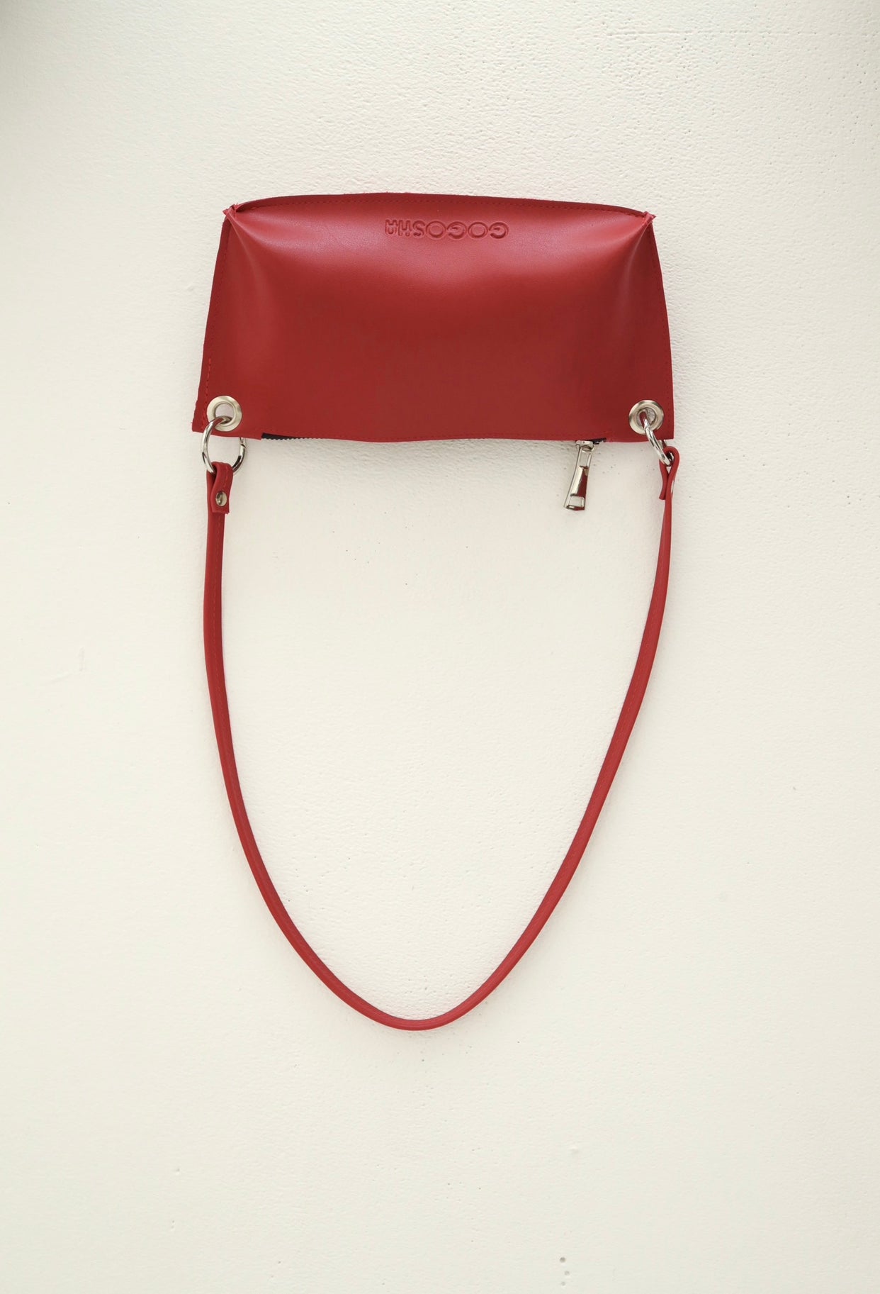 პატარა ზომის შტამპიანი ჩანთა ელვით/Small size bag with zipper and stamp