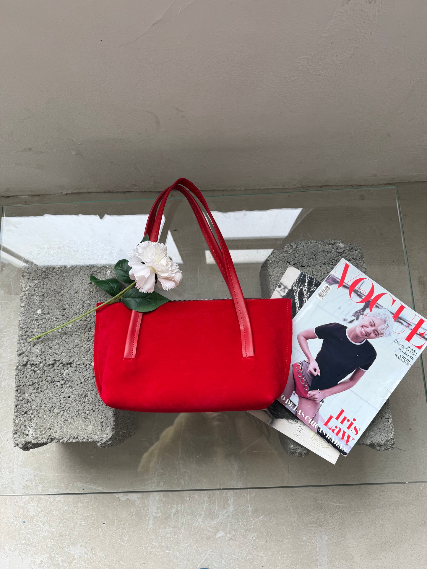 “Sarah bag” ტყავის და ზამშის მოდელი