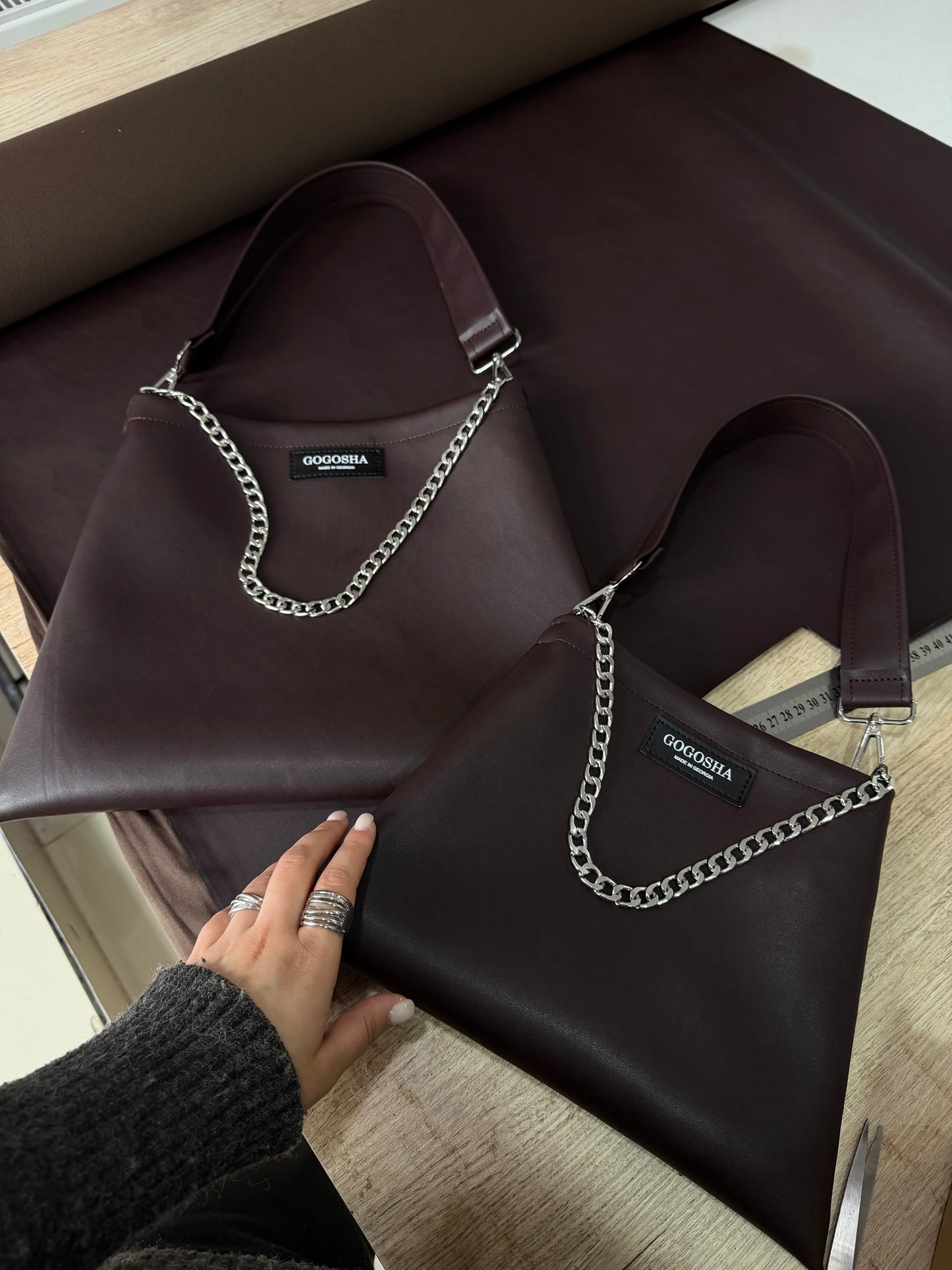 პატარა ფლოკის ჩანთა/Small Flock bag