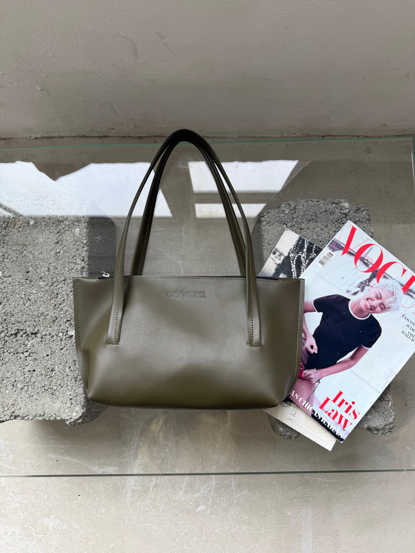 “Sarah bag” ტყავის და ზამშის მოდელი