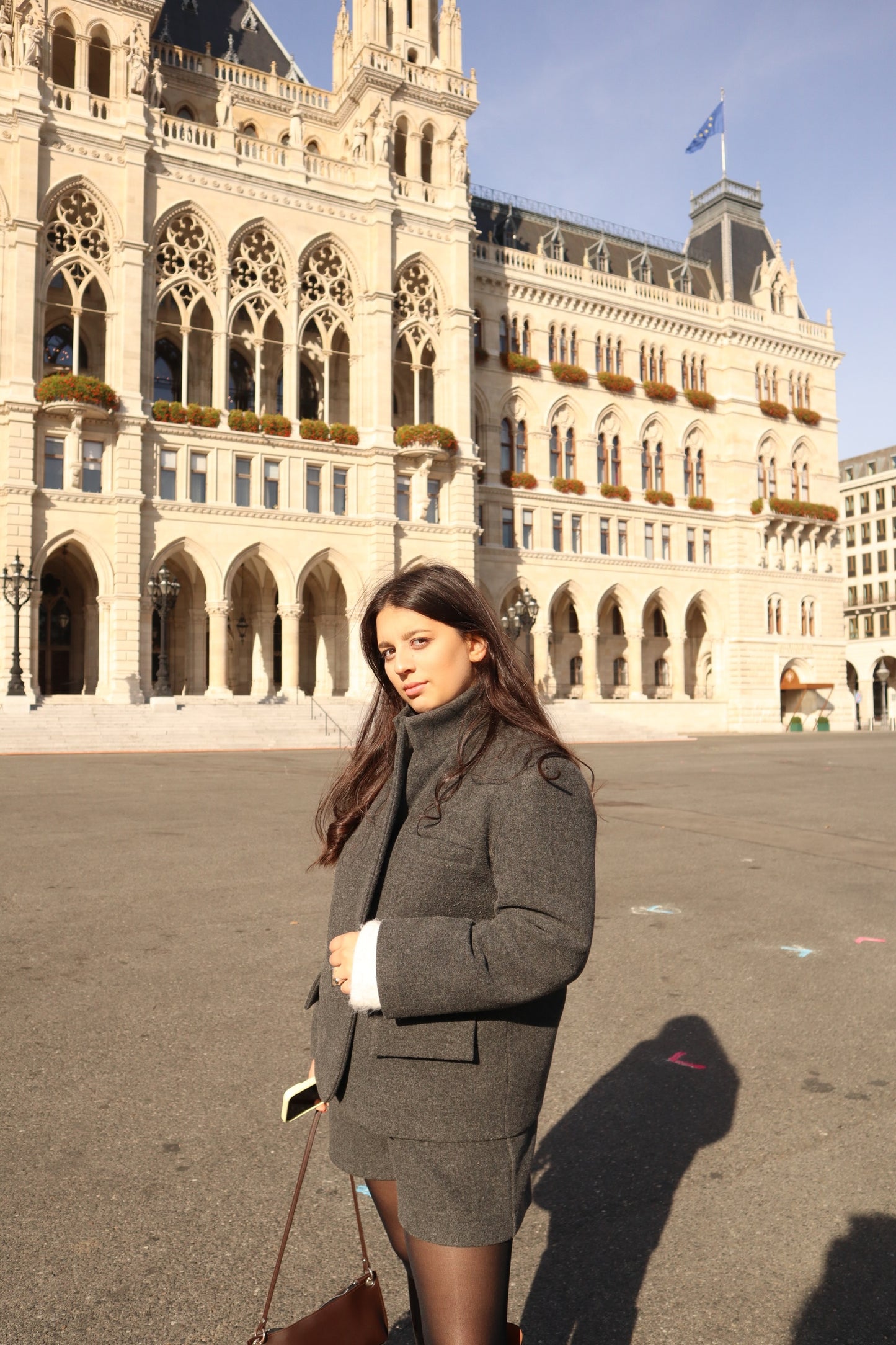 ნაცრისფერი თბილი შორტი/Grey warm shorts