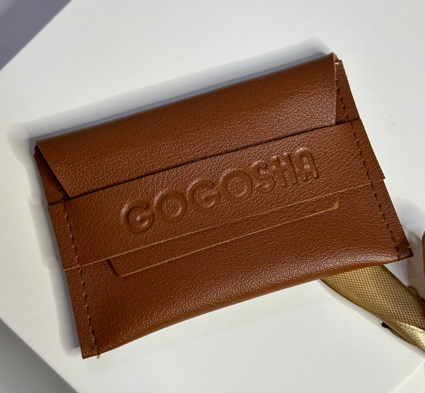 ეკო-ტყავის საბარათე