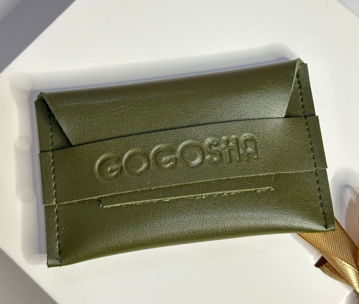 ეკო-ტყავის საბარათე